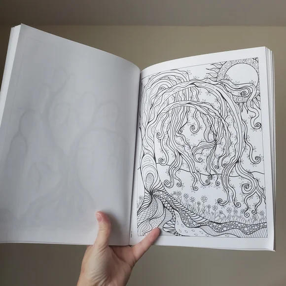 🛍️BUNDLE ONLY ITEM🛍️Creative Haven & Hidden Garden Coloring Books - Picture 8 of 12